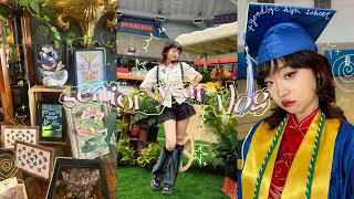 bye bye high school ☆ SENIOR year vlog: life update, college decisions, campus visits