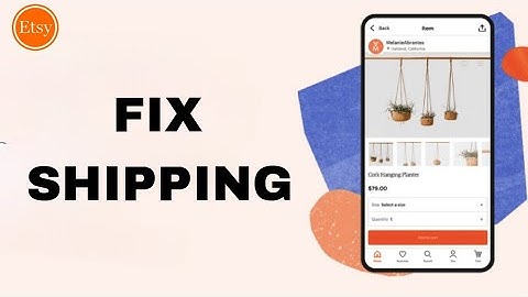 How To Fix And Solve Etsy App Shipping | Final Solution