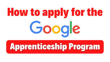 how to apply for google apprenticeship program || google apprenticeships || thewodm