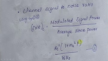 Noise in AM(DSBFC) Receiver