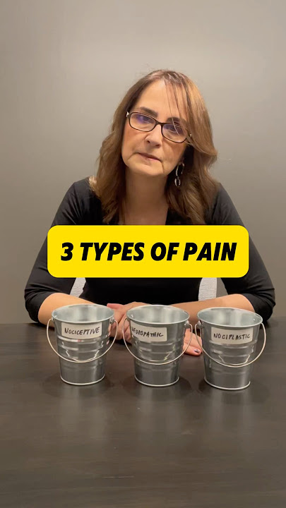 The 3 TYPES of Pain You Need to Know for a CHRONIC Pain-Free Life