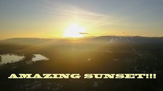 First sunset with Mavic Java
