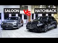 Mercedes aclass hatchback vs aclass saloon  indepth comparison