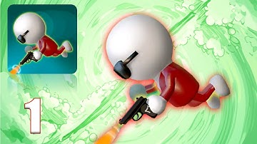 Johnny Trigger ~ Gameplay walkthrough #1- Tutorial Level 1 to level 21(  Android)