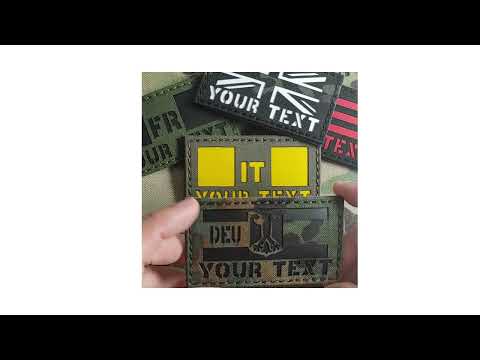 The Mil-spec Infrared Multicam (OCP) IR Flag Patch - American Made