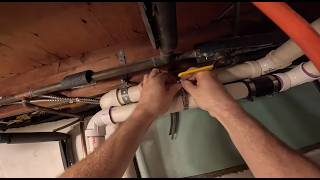 Storage and Reorganization Project | Part 28: Plumbing and Clothes Dryer Installation
