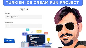 Turkish Ice Cream Developer | Sign In Form l HTML l CSS l Javascript