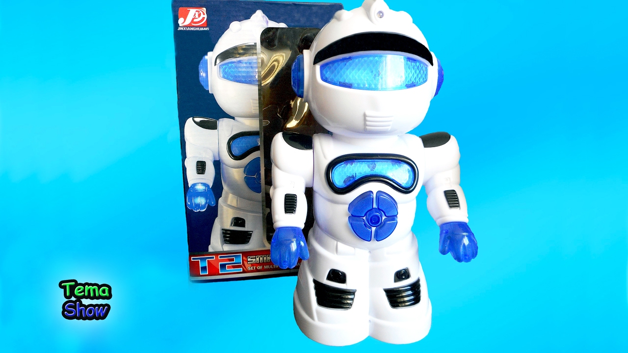 Умный робот Т2 распаковка Smart Robot T2 unboxing toy and play - YouTube