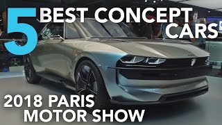 Top 5 Best Concept Cars of the 2018 Paris Motor Show