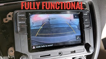 Volkswagen MK6 Jetta / Golf Radio Install | Tying Up Loose Ends / Backup Camera RCD330