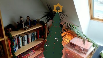 Augmented Reality Christmas Tree - with Google ARCore on a Pixel 2