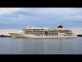 MS Europa 2 auslaufend Hamburg 2018 - 4K/UHD