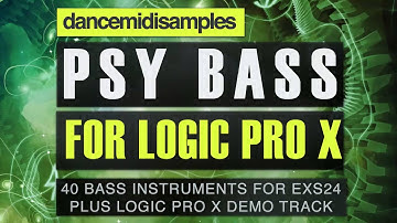 Logic Pro X  - Psytrance Basses