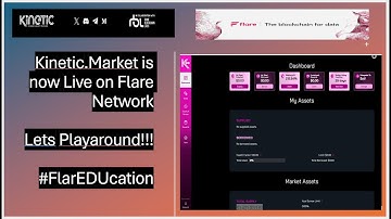 Kinetic Markets has now launched on Flare Network with supplying and Lending options