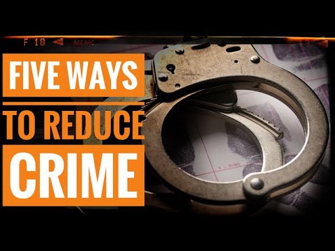 How to reduce crime in society?