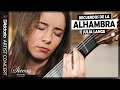 Julia Lange plays Recuerdos de la Alhambra by Francisco Tarrega - D'Addario - Classical guitar