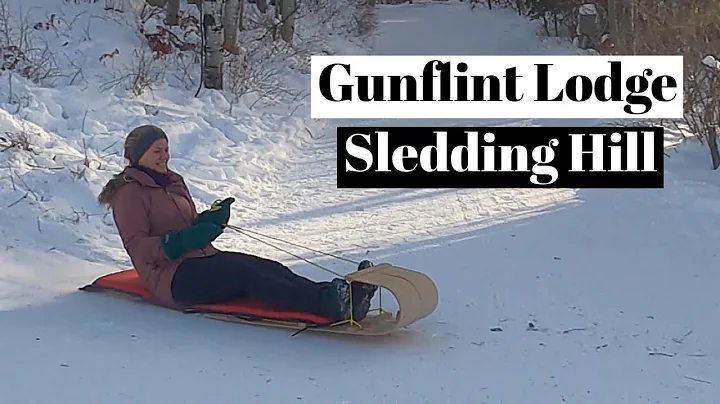 Gunflint Lodge Epic Sledding Hill open for 2021! | Gunflint Trail BWCA Family Getaway