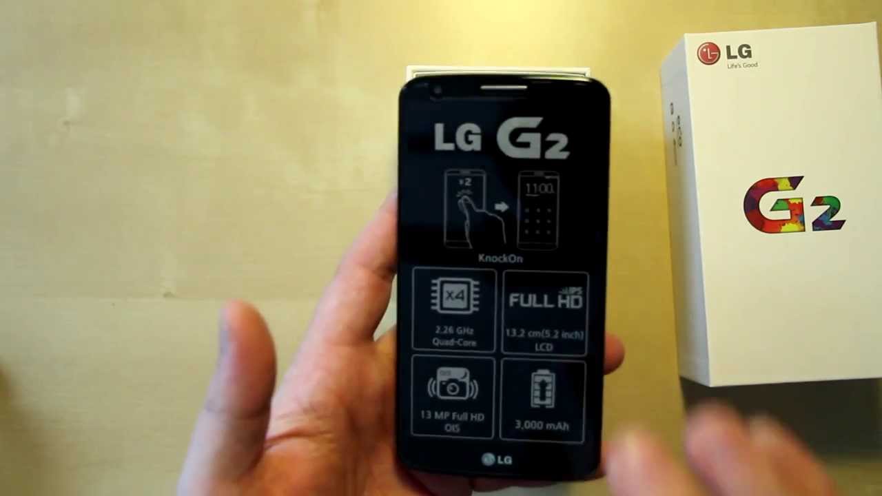LG G2 Unboxing, Handson and First Impressions YouTube