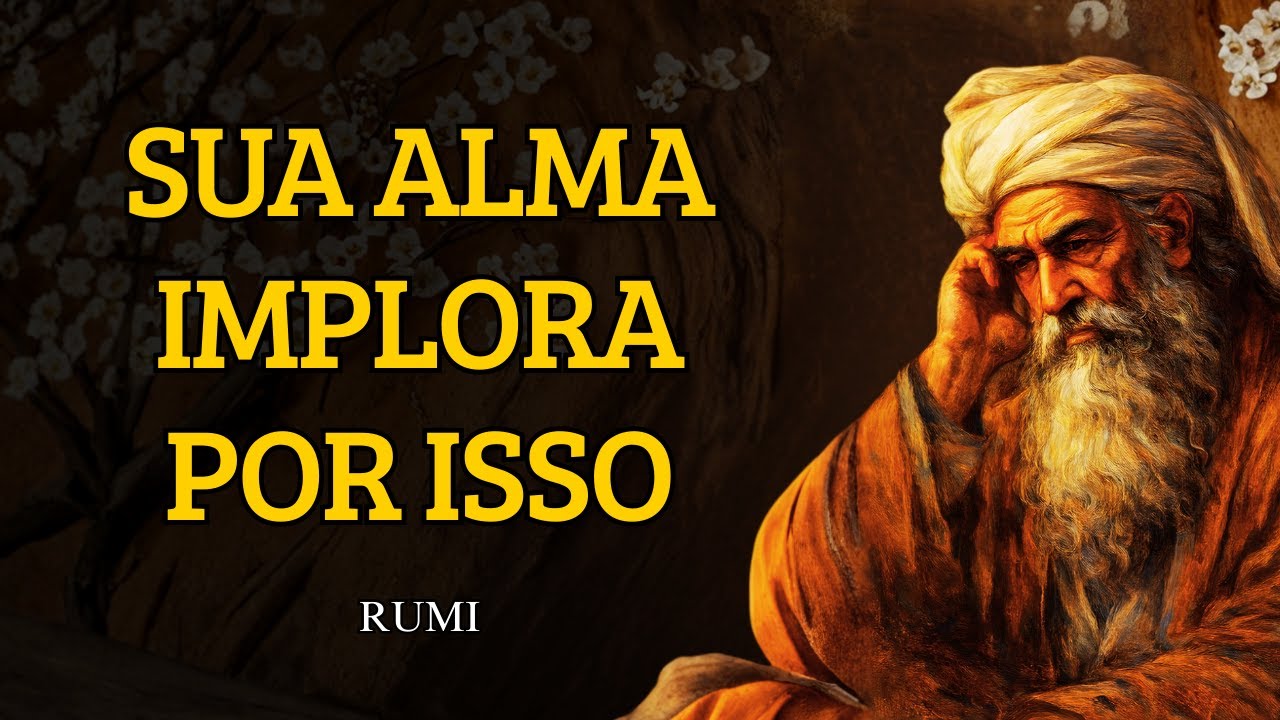 Quando Você Para de Procurar, Sua Alma Responde Todas as Perguntas | Rumi (Lei do Desapego Sufi)