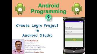 login project in android studio in hindi | android login page design | android programming | 2020