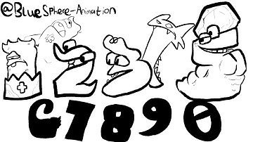 My Fanmade Number Lore Thumbnails