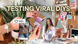 TESTING VIRAL DIYs (what's REALLY worth it?!)