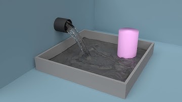 Adding obstacles to my fluid simulation in Blender
