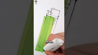 Teknik Marker Rendering Ini Bikin Ilusi 3D yang Bikin Melongo #shorts