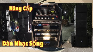 Nâng cấp dàn âm thanh loa array chuyên đi show sự kiện tại nhà A.Nhật - Long An. LH 0934554129