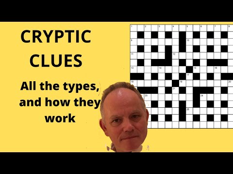 Video: What Types Of Crosswords Are There