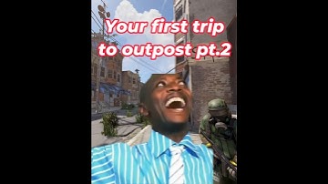 The Outpost Experience In Rust Part 2  #funny #gaming #memes