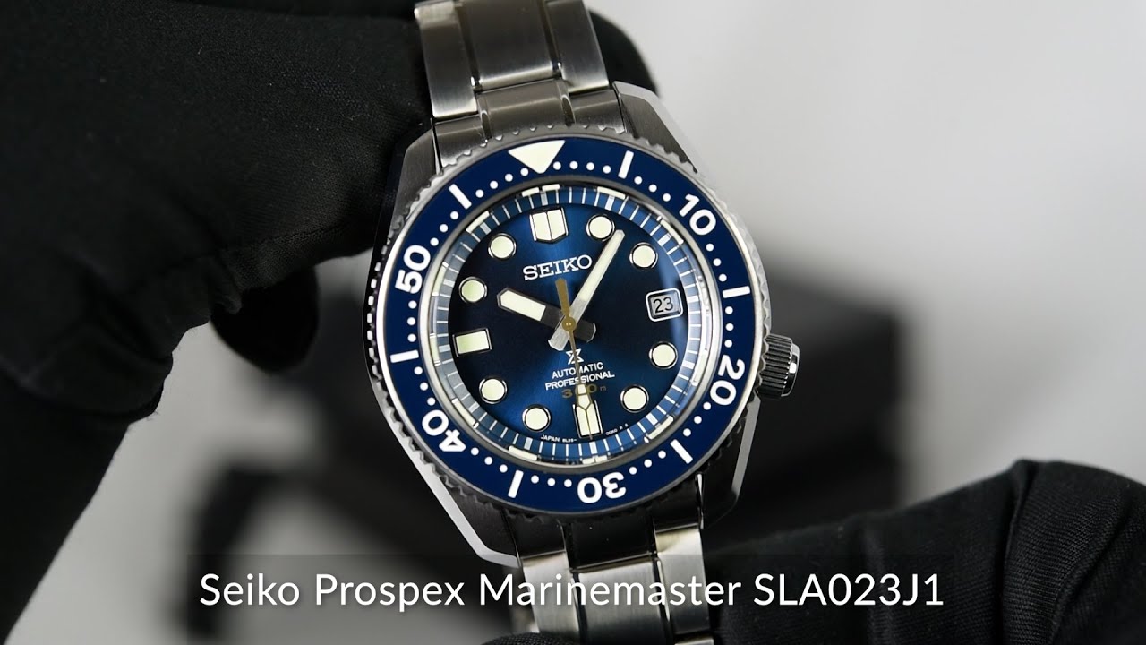 Seiko Prospex Marinemaster SLA023J1 - YouTube