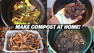 Compost Made Simple: Create Rich Organic Compost at Home! | Easy Gardening Tutorial