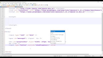 ITS 362 - jQuery UI controls: tabs, progress bar, slider
