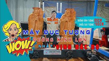 Máy đục tượng 4D | Đường kính lớn nhất 