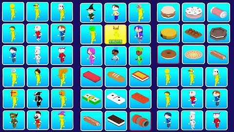 BRIDGE RACE ALL SKINS UNLOCKED  GAMEPLAY WALKTHROUGH PART 2