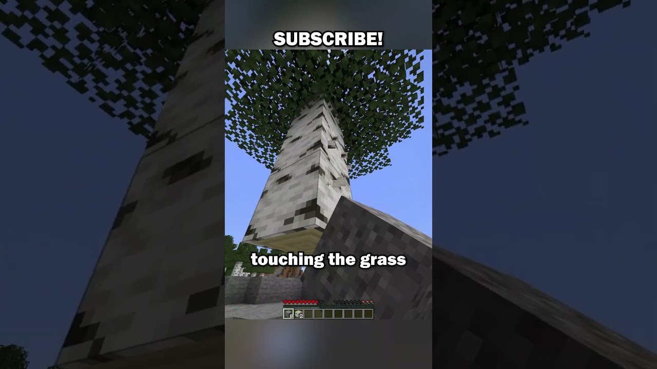 Minecraft, but I can't touch Grass...