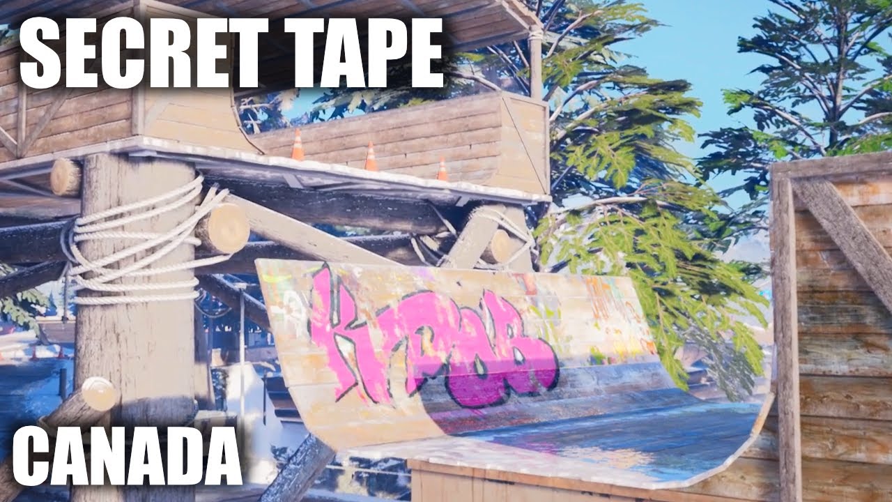 How to get Secret Tape in Canada - Tony Hawk's Pro Skater 3 + 4