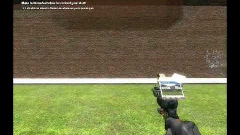 Tutorial on basic trap for gmod