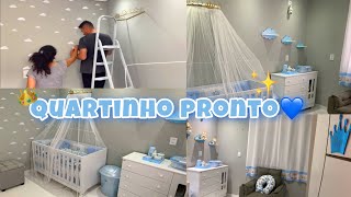 MONTANDO O QUARTINHO DO BEBÊ 💙😍