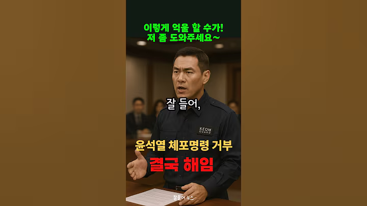 윤석열 체포명령 거부하니 해임된 경호처 부장. 이재명도 구제를 못한다고?