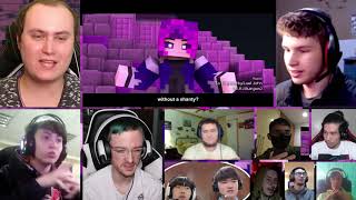 "To The Void" - A Minecraft Song ♪ [REACTION MASH-UP]#1606