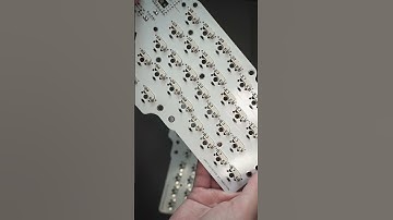 #shorts of SPLIT KEYBOARD "Drift" by Timception #keyboard #mechanicalkeyboard  #electronic #tech