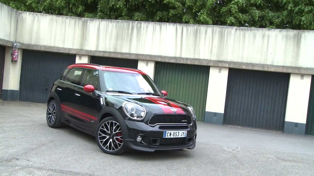 Essai Mini Countryman John Cooper Works 16 T 218ch Youtube