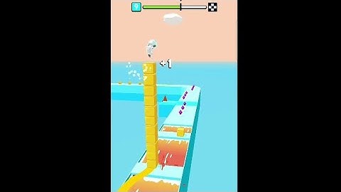 Cube Surfer Level 9 | Android Funny Game | Block Surfer | Ashish Gaming