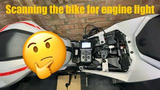 how to scan your Yamaha MT-125 & YZF-R125 engine warning light
