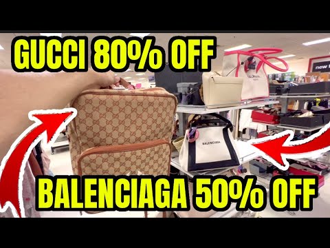 I went to the 'world's richest TJ Maxx' - it sells items from Chloe,  Balenciaga & Gucci at a huge discount