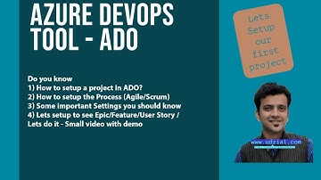 Part 2|Azure DevOps Project Setup | Agile | Organisation Settings | Video 2