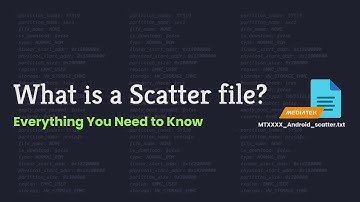 📄Scatter.txt File Structure Explained | MediaTek Flashing Tutorial | SP Flash Tool #androidrepair