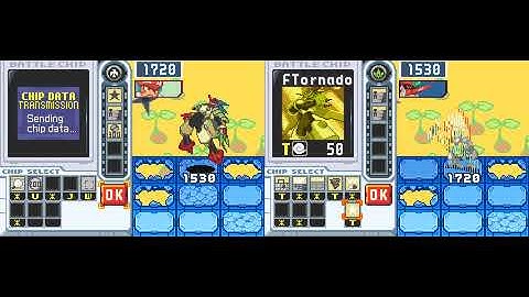 MMBN6 PVP [Need for link tournament] VS Alpha